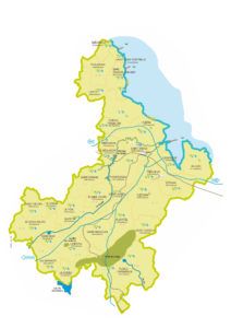Carte Saint-Brieuc Armor Agglomération