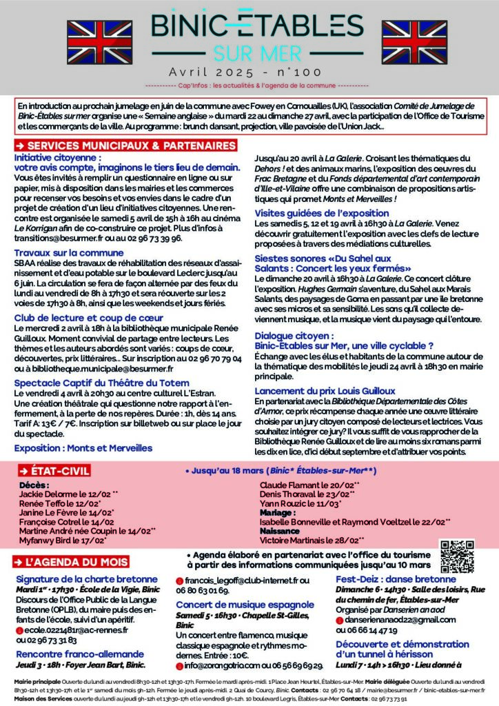Image du document Cap’infos d’avril 2025
