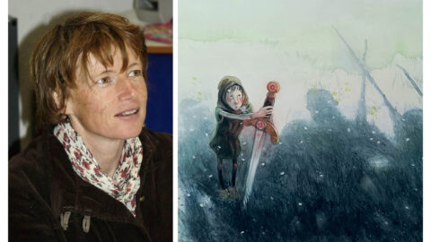 évènement rencontre artiste christelle le guen exposition peinture la galerie