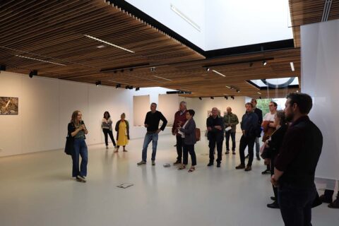 visite guidée LA GALERIE exposition christelle le guen