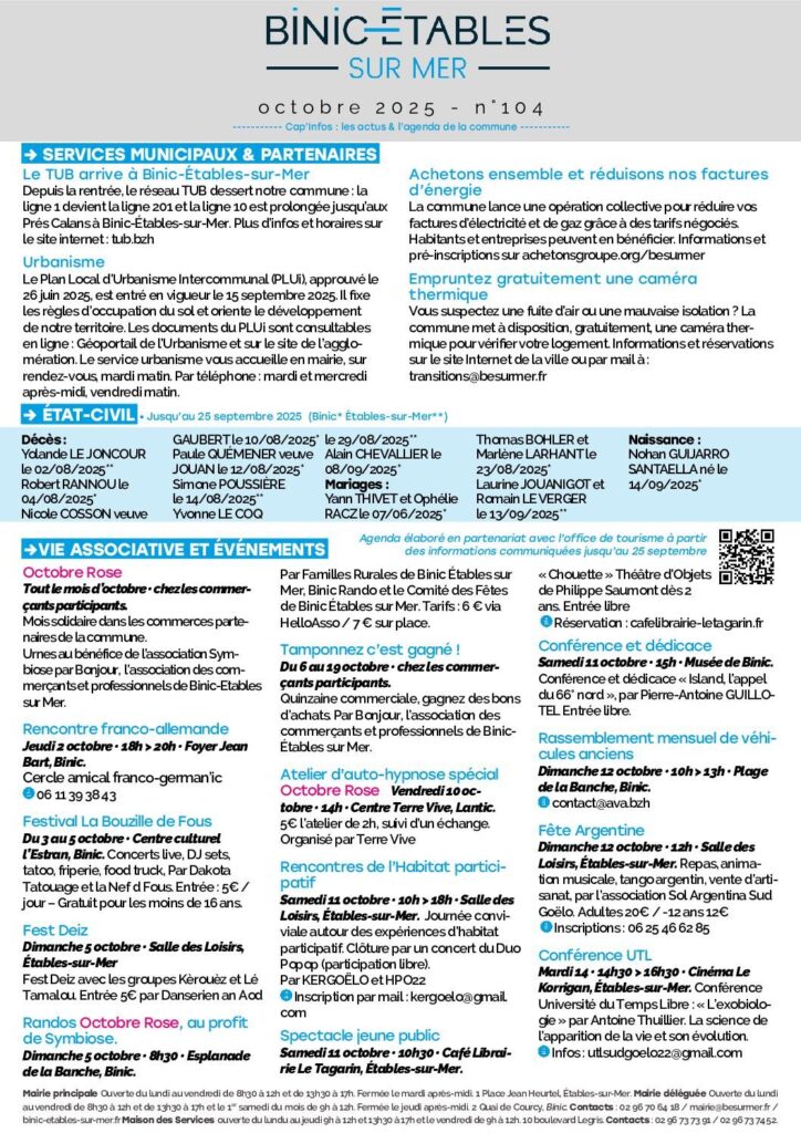Image du document Cap’Infos #octobre
