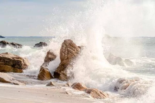 Recul du trait de côte