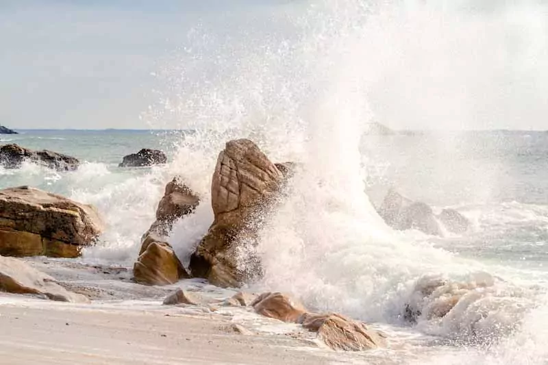 Recul du trait de côte