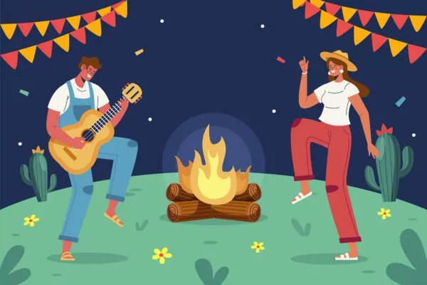 Feu de la Saint-Jean - fête été