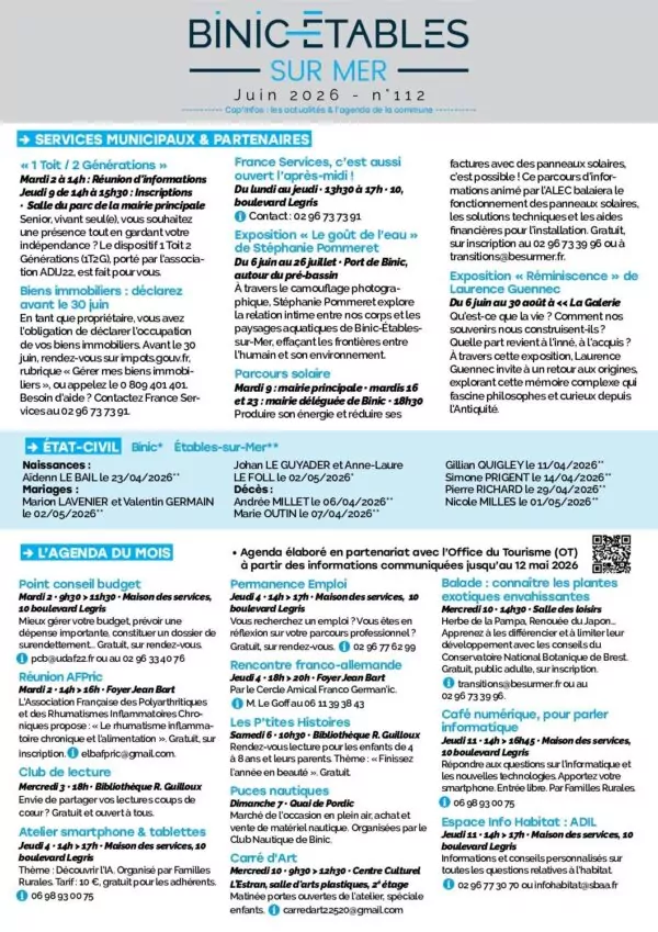 Image du document Cap&rsquo;Infos Juin 2026